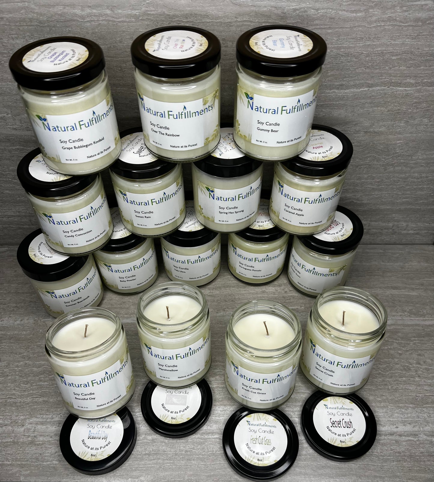 Soy Wax Candles 8oz